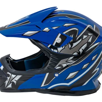 Enduro Kaciga Plava S 4