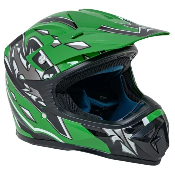 Enduro Kaciga Zelena L 2