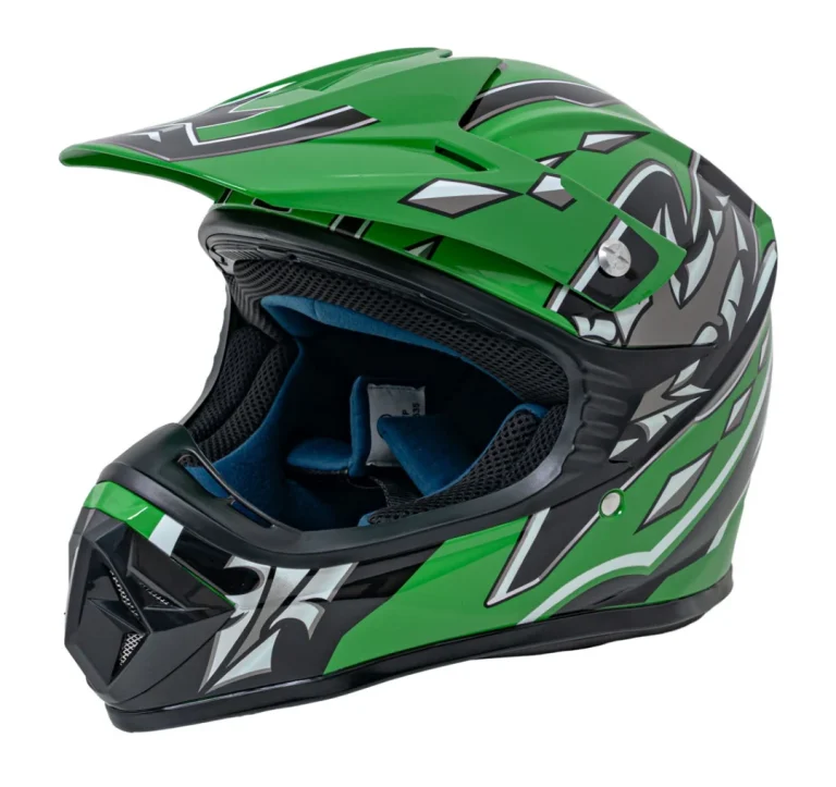 Enduro Kaciga Zelena M 1