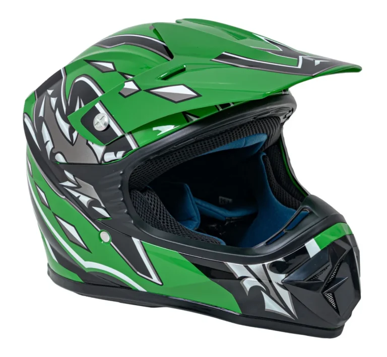 Enduro Kaciga Zelena M 2