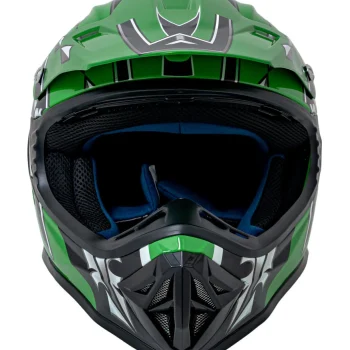 Enduro Kaciga Zelena M 3
