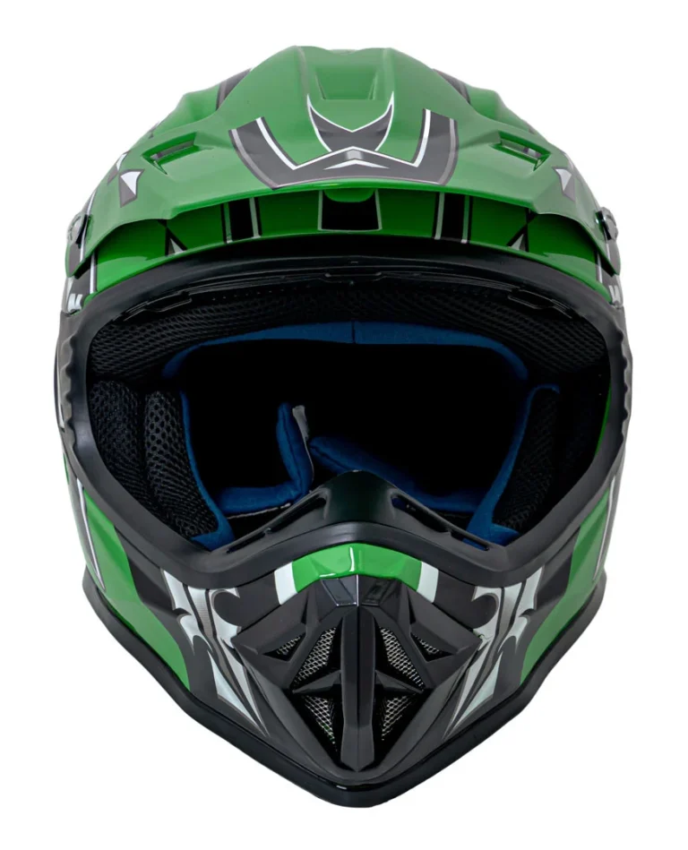 Enduro Kaciga Zelena M 3