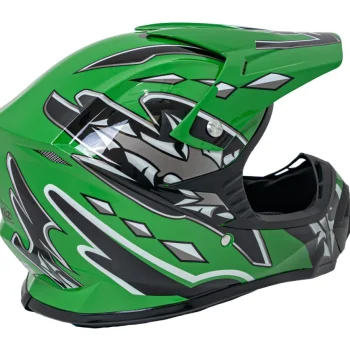Enduro Kaciga Zelena M 5