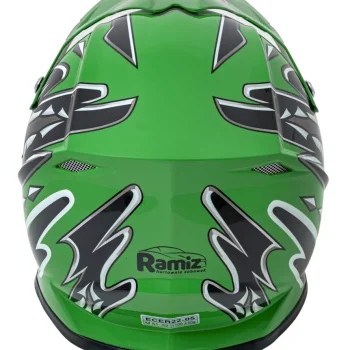 Enduro Kaciga Zelena M 6