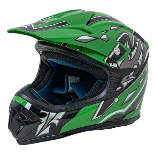 Enduro Kaciga Zelena S 1