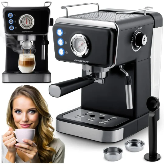 Espresso Aparat Berdsen Bd 772 20 Bar Crni 1