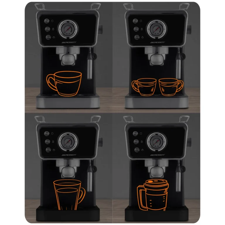 Espresso Aparat Berdsen Bd 772 20 Bar Crni 16