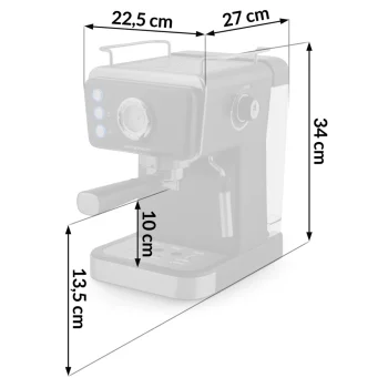 Espresso Aparat Berdsen Bd 772 20 Bar Crni 3