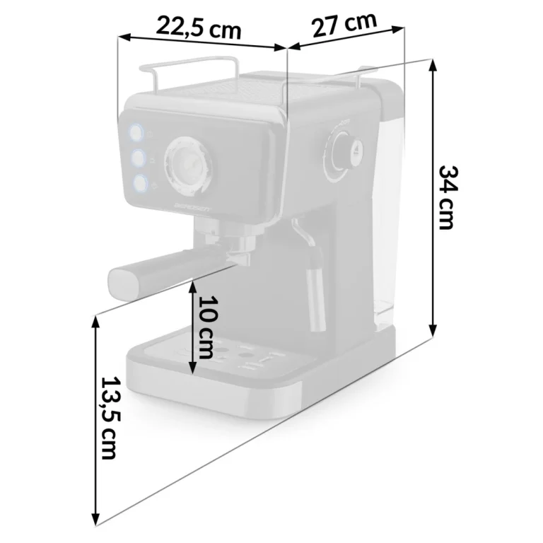 Espresso Aparat Berdsen Bd 772 20 Bar Crni 3