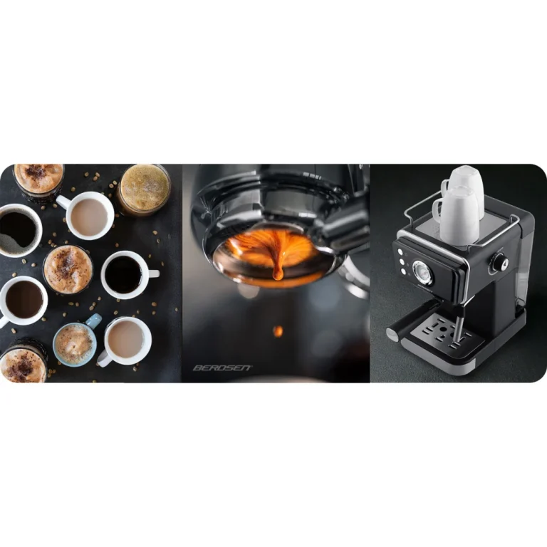 Espresso Aparat Berdsen Bd 772 20 Bar Crni 8