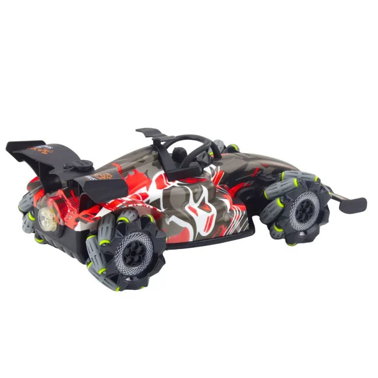F Spray Rc Trkaći Automobil Na Daljinsko Upravljanje 1:10 Svjetla Zvukovi Para Crvena 3