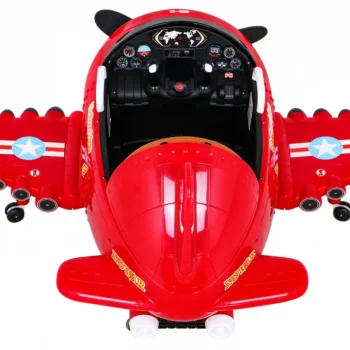 F99 Sky Limit Punjivi Avion Za Djecu Crveni + Pomični Propeler + Daljinski Upravljač, Crvena 9