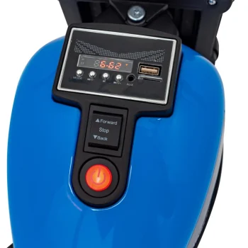 Faster Chopper Baterijski Motor Za Djecu Plavi + Fm Radio + Audio Ploča + Led, Plava Motor Na Akumulator 11