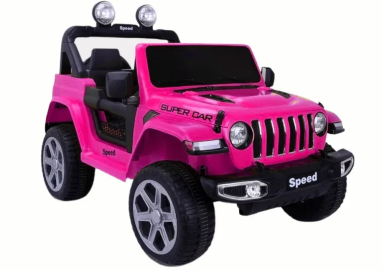 Ft 938 Ružičasto Obojeno Baterijsko Vozilo 4x4 Auto Na Akumulator 1