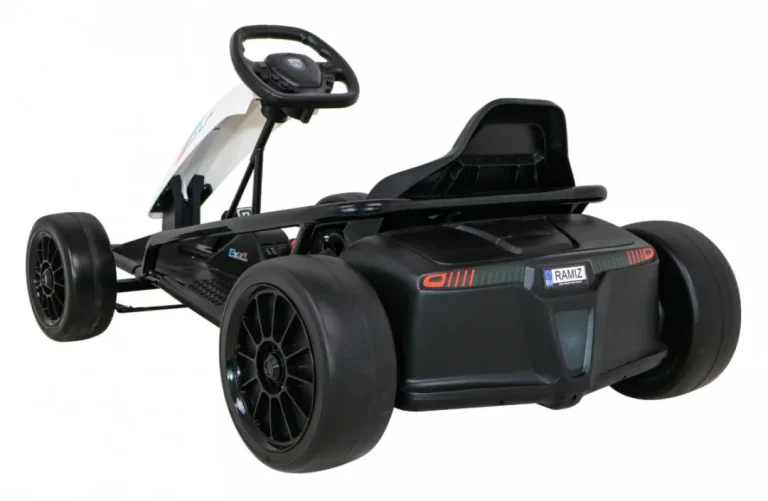 Fx1 Drift Master Go Kart Na Baterije Za Djecu, Bijeli + Drift Funkcija + Eva Kotači, Bijela 5