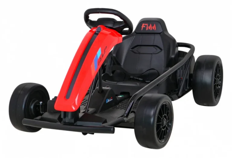 Fx1 Drift Master Go Kart Na Baterije Za Djecu, Crveni + Drift Funkcija + Eva Kotači, Crvena 1