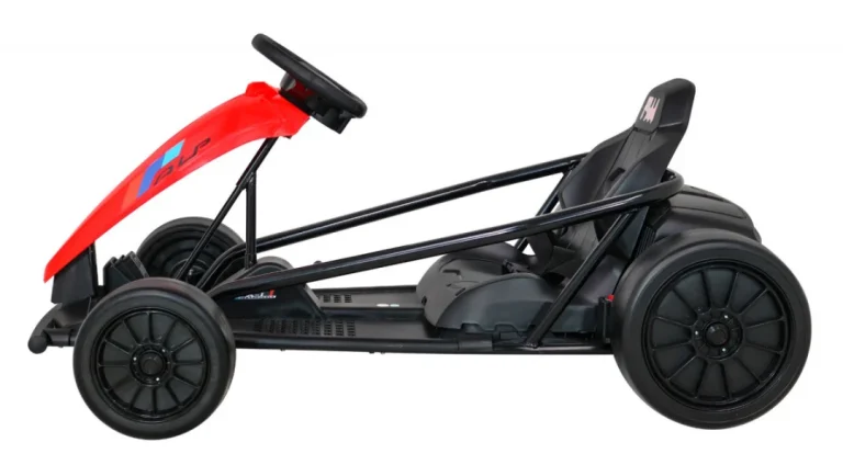 Fx1 Drift Master Go Kart Na Baterije Za Djecu, Crveni + Drift Funkcija + Eva Kotači, Crvena 4