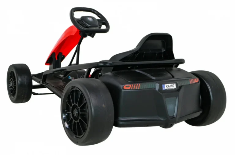 Fx1 Drift Master Go Kart Na Baterije Za Djecu, Crveni + Drift Funkcija + Eva Kotači, Crvena 5