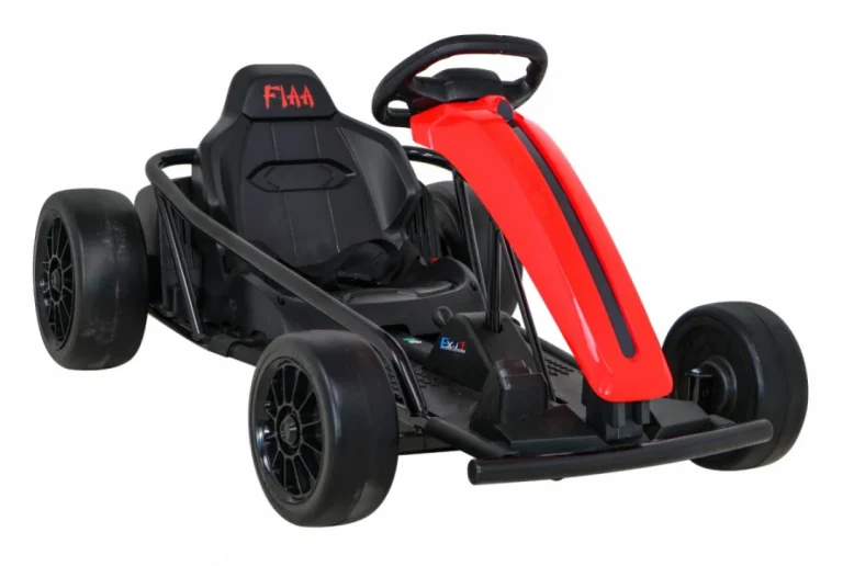 Fx1 Drift Master Go Kart Na Baterije Za Djecu, Crveni + Drift Funkcija + Eva Kotači, Crvena 8