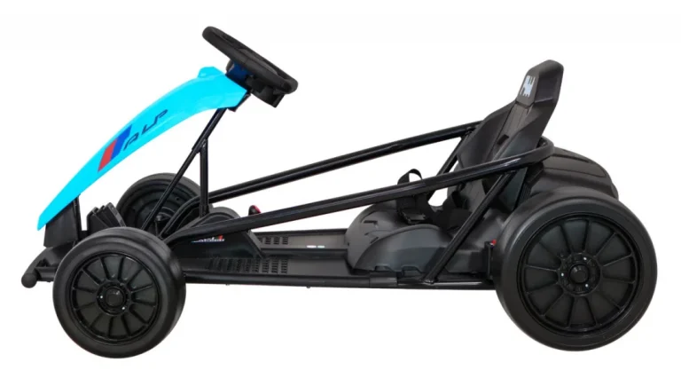 Fx1 Drift Master Go Kart Na Baterije Za Djecu, Plavi + Drift Funkcija + Eva Kotači, Plava 4