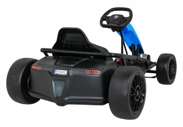 Fx1 Drift Master Go Kart Na Baterije Za Djecu, Plavi + Drift Funkcija + Eva Kotači, Plava 7