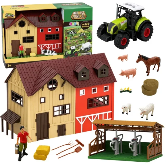 Farma Sa štalom, Traktorom I životinjama 44 Dijela 1