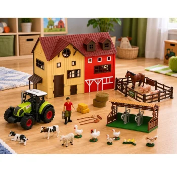 Farma Sa štalom, Traktorom I životinjama 44 Dijela 5