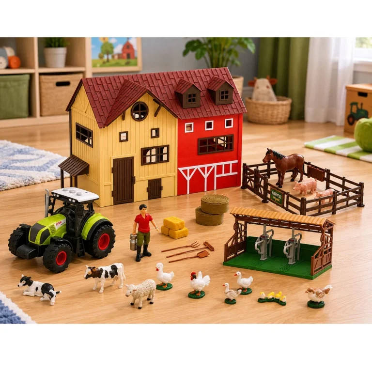 Farma Sa štalom, Traktorom I životinjama 44 Dijela 5