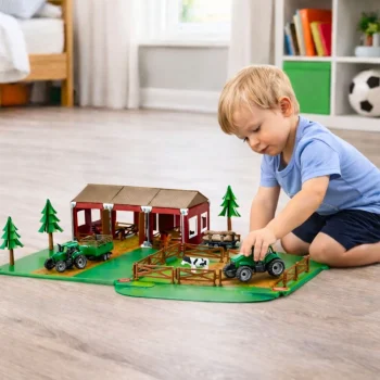 Farma Set Traktori životinje štala 102 Dijela 3