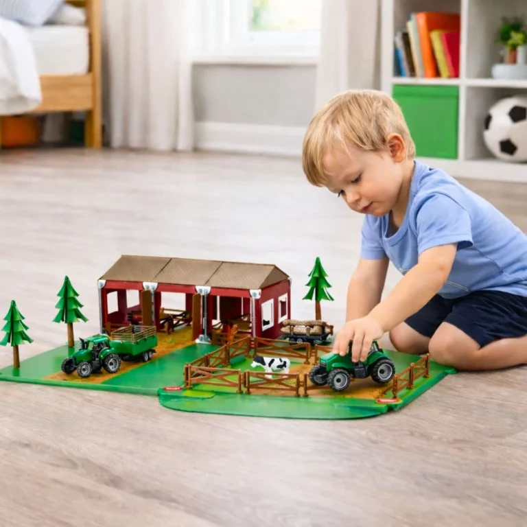 Farma Set Traktori životinje štala 102 Dijela 3