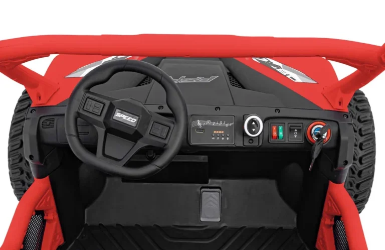 Farmer Utv Trkaći Kamion Na Akumulator, Crveni 12