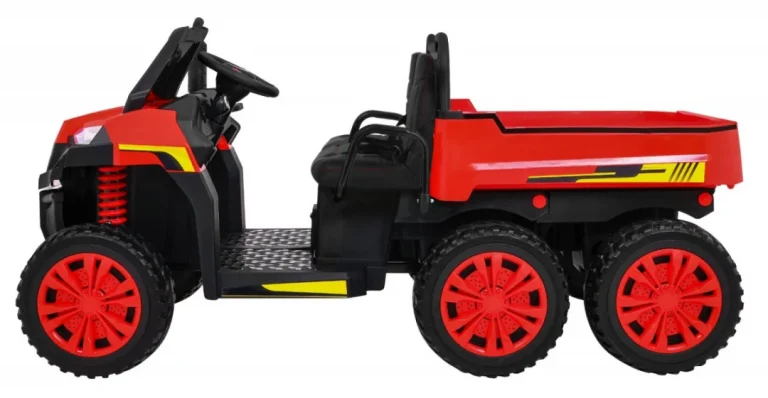 Farmerski Kamion Na Akumulator Crveni Za 2 Djece 4
