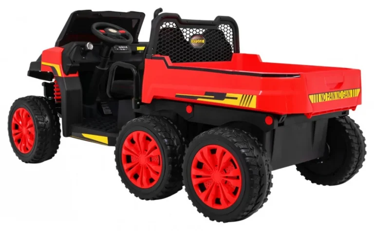 Farmerski Kamion Na Akumulator Crveni Za 2 Djece 5
