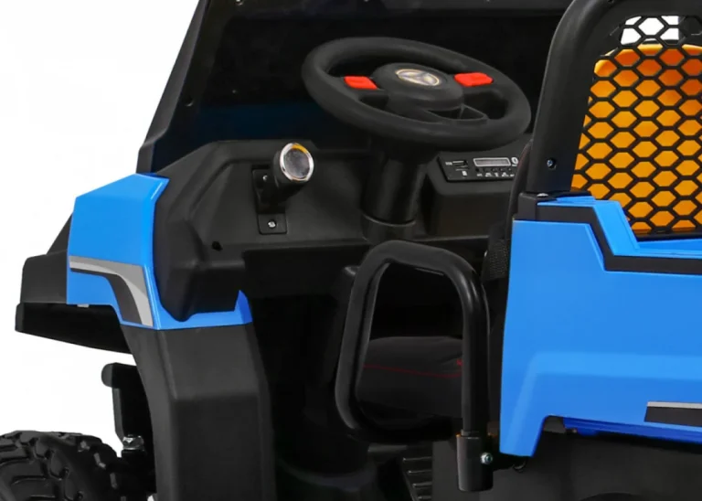 Farmerski Kamion Na Akumulator Plavi Za 2 Djece 10