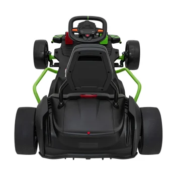 Fast 3 Drift Baterijski Gokart Za Djecu Crni + Drift Funkcija + 2x150w Motora + Led Radio + Sigurnosni Pojasevi, Crna Auto Na Akumulator 10