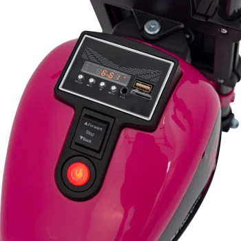 Faster Chopper Motor Na Akumulator, Ružičasti 11
