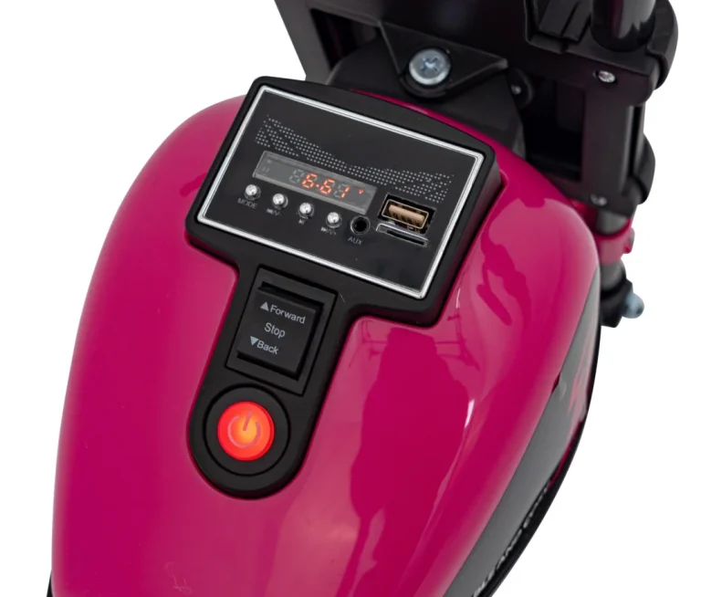 Faster Chopper Motor Na Akumulator, Ružičasti 11