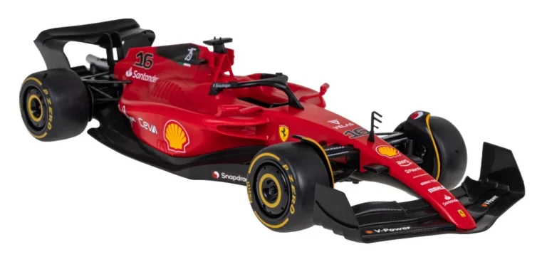 Ferrari F1 75 Rastar Model 1:18 Trkaći Automobil Na Daljinsko Upravljanje + 2,4 Ghz, Crvena 2