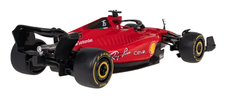 Ferrari F1 75 Rastar Model 1:18 Trkaći Automobil Na Daljinsko Upravljanje + 2,4 Ghz, Crvena 3