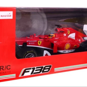 Ferrari F138 Rastar Model 1:12 Trkaći Automobil Na Daljinsko Upravljanje + 2,4 Ghz, Crvena 7