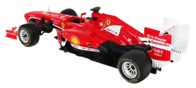 Ferrari F138 Rastar Model 1:18 Trkaći Automobil Na Daljinsko Upravljanje + 2,4 Ghz, Crvena 3