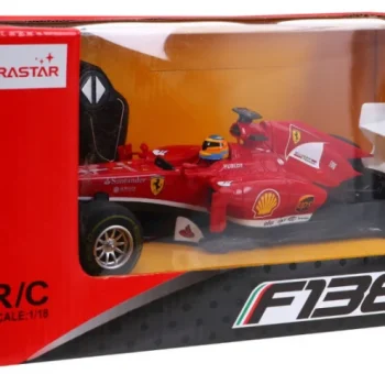 Ferrari F138 Rastar Model 1:18 Trkaći Automobil Na Daljinsko Upravljanje + 2,4 Ghz, Crvena 7