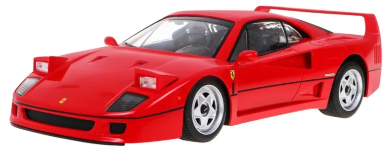 Ferrari F40 Rastar Model 1:14 Automobil Na Daljinsko Upravljanje + 2,4 Ghz Daljinski, Crvena 2