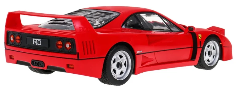 Ferrari F40 Rastar Model 1:14 Automobil Na Daljinsko Upravljanje + 2,4 Ghz Daljinski, Crvena 4