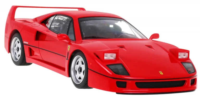 Ferrari F40 Rastar Model 1:14 Automobil Na Daljinsko Upravljanje + 2,4 Ghz Daljinski, Crvena 5
