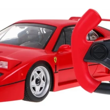 Ferrari F40 Rastar Model 1:14 Automobil Na Daljinsko Upravljanje + 2,4 Ghz Daljinski, Crvena 6