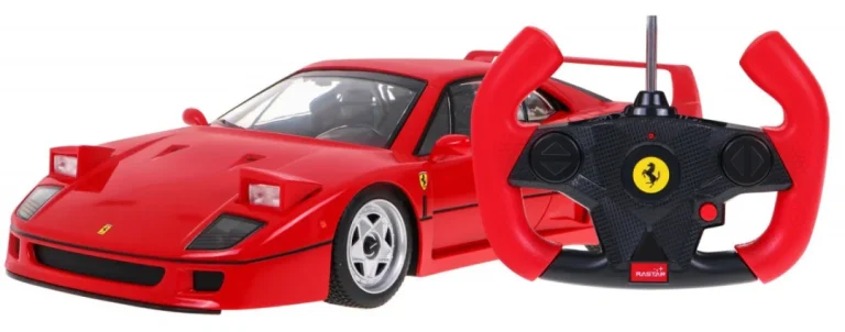 Ferrari F40 Rastar Model 1:14 Automobil Na Daljinsko Upravljanje + 2,4 Ghz Daljinski, Crvena 6