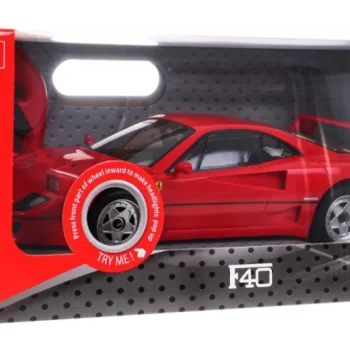 Ferrari F40 Rastar Model 1:14 Automobil Na Daljinsko Upravljanje + 2,4 Ghz Daljinski, Crvena 8