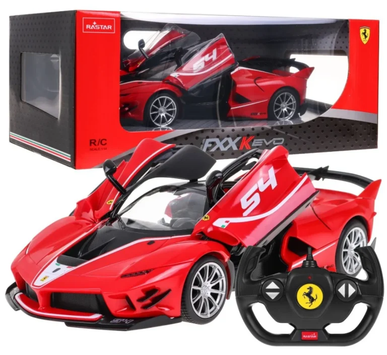 Ferrari Fxx K Evo Rastar Model 1:14 Automobil Na Daljinsko Upravljanje + 2,4 Ghz Daljinski, Crvena 1