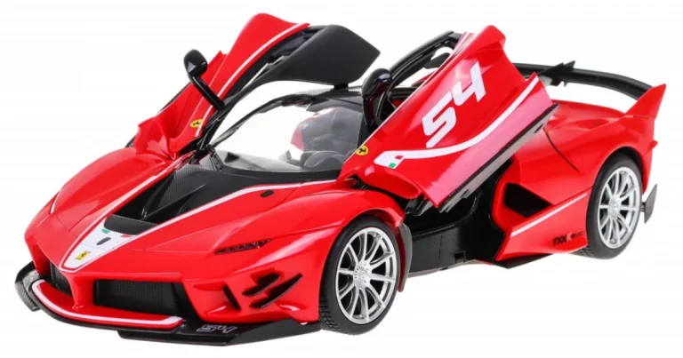 Ferrari Fxx K Evo Rastar Model 1:14 Automobil Na Daljinsko Upravljanje + 2,4 Ghz Daljinski, Crvena 2